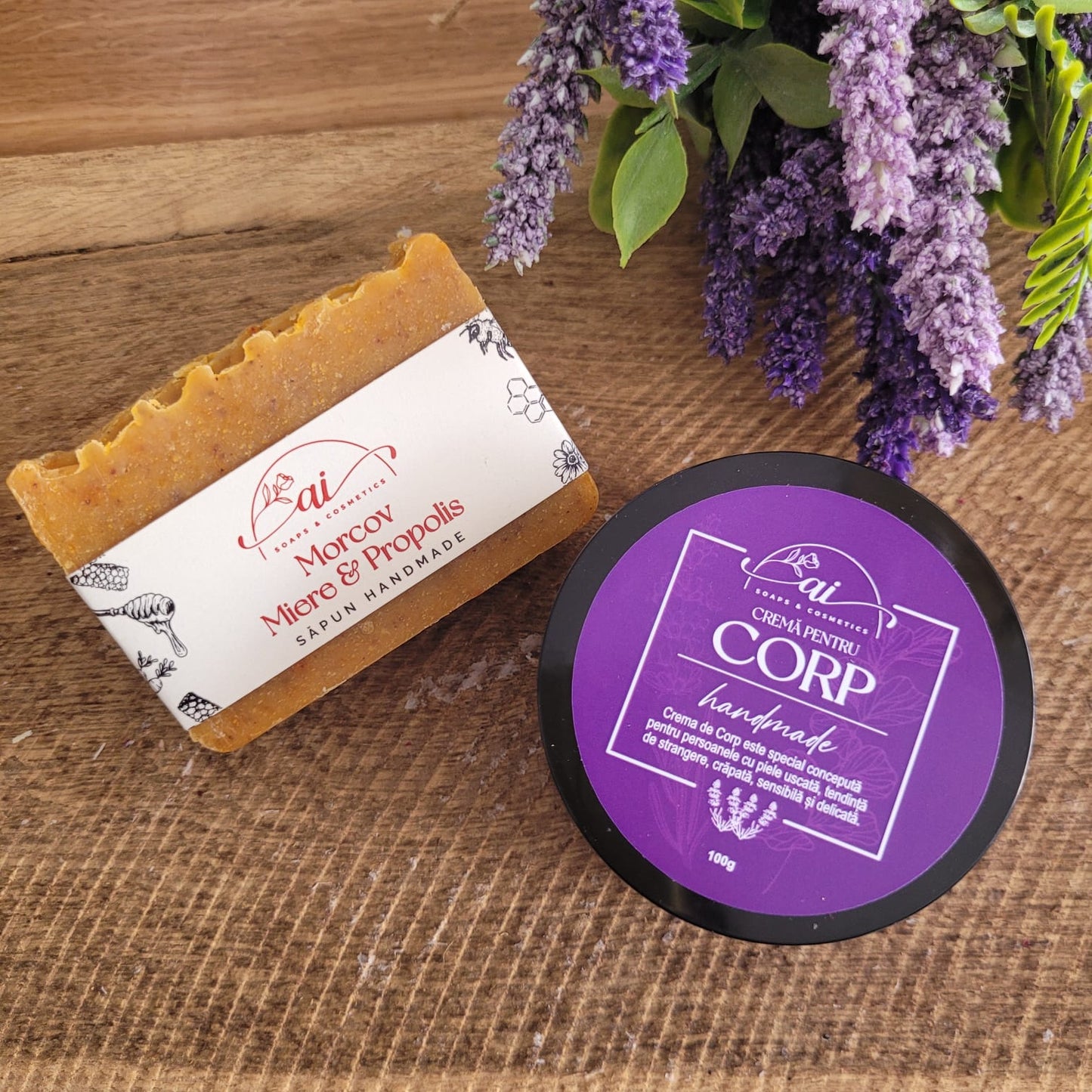 CREMĂ pentru CORP hidratantă 100g+sapun